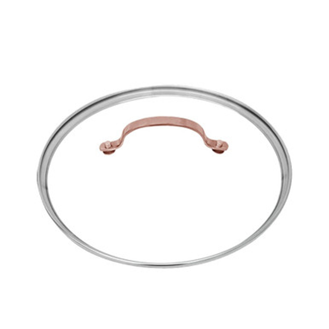 قابلمه تکی ۲۸سانت استیل دسته مسی مدلSS014-2977