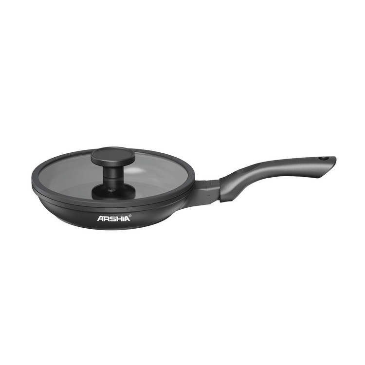 ماهیتابه تک دسته 20سانت چدن عرشیا مدلCO180-3739