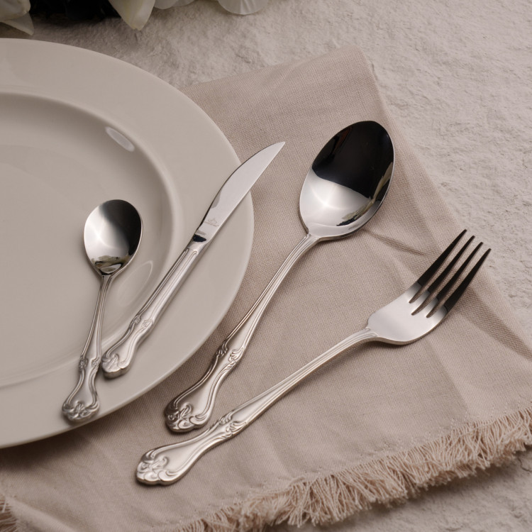 سرویس قاشق و چنگال 12نفره 48 تکه عرشیا مدلTM112S-3765