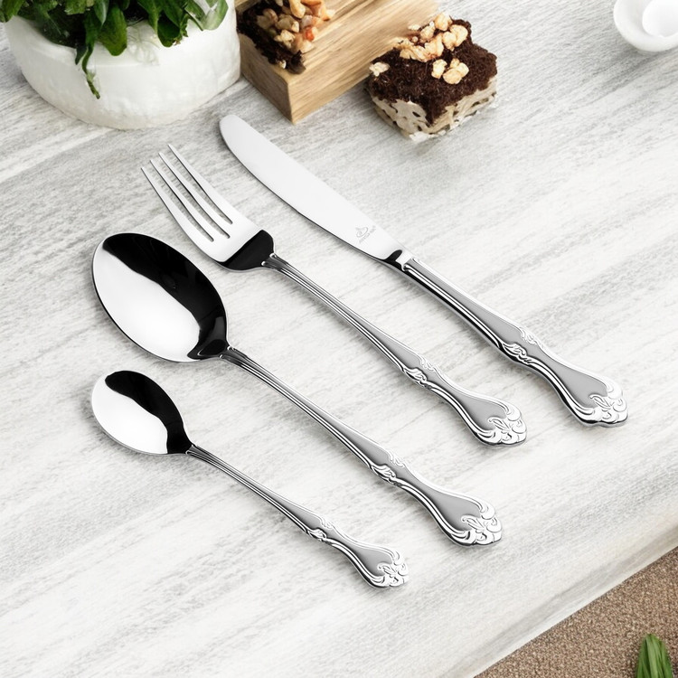 سرویس قاشق و چنگال 12نفره 48 تکه عرشیا مدلTM112S-3765