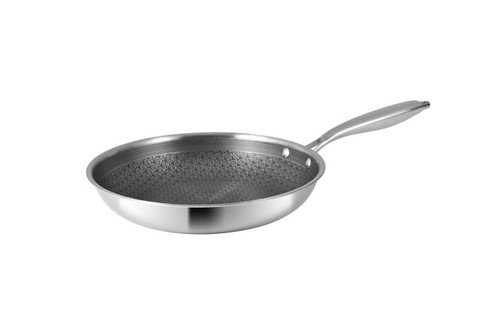 ماهیتابه استیل کف لیزری دسینی سایز 24