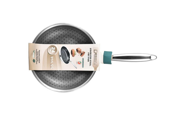 تابه استیل لیزری دسینی (Dessini) سایز ۲۴ مدل KD-2400
